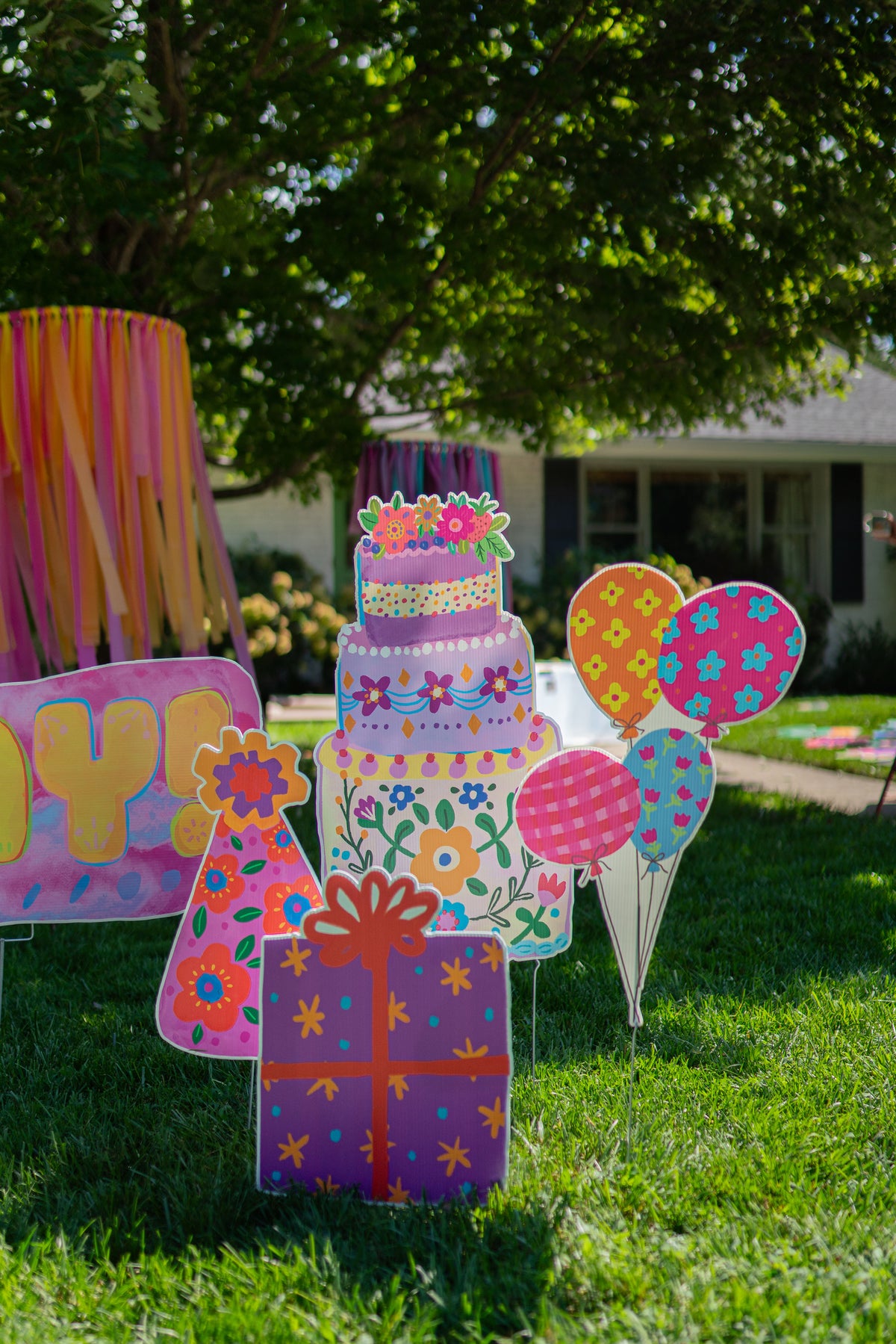 Happy Birthday - Rainbow