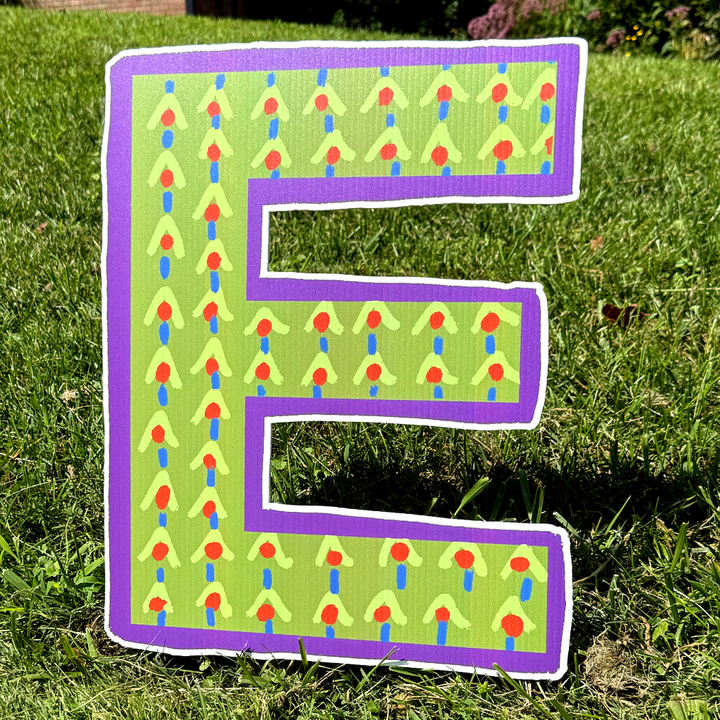 Personalized Alphabet - Stripes & Polka Dots