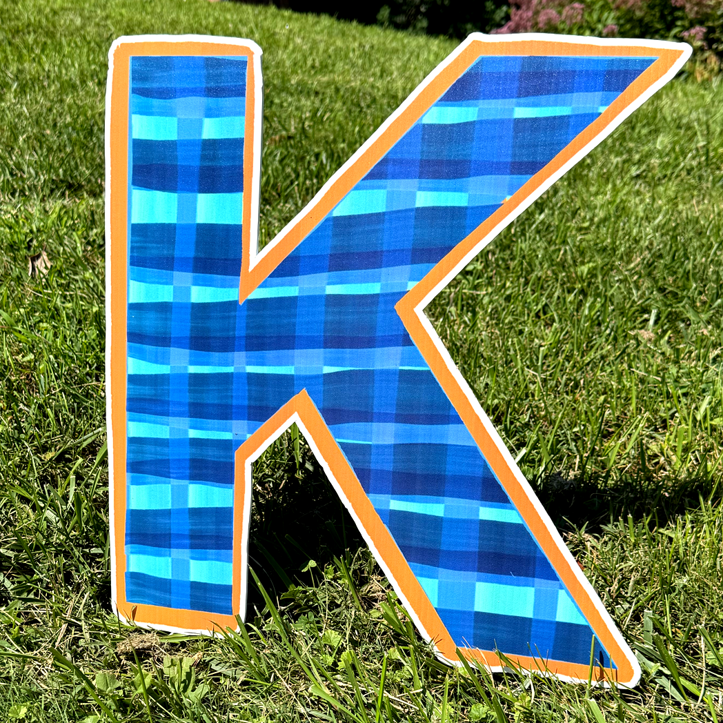 Personalized Alphabet - Stripes & Polka Dots