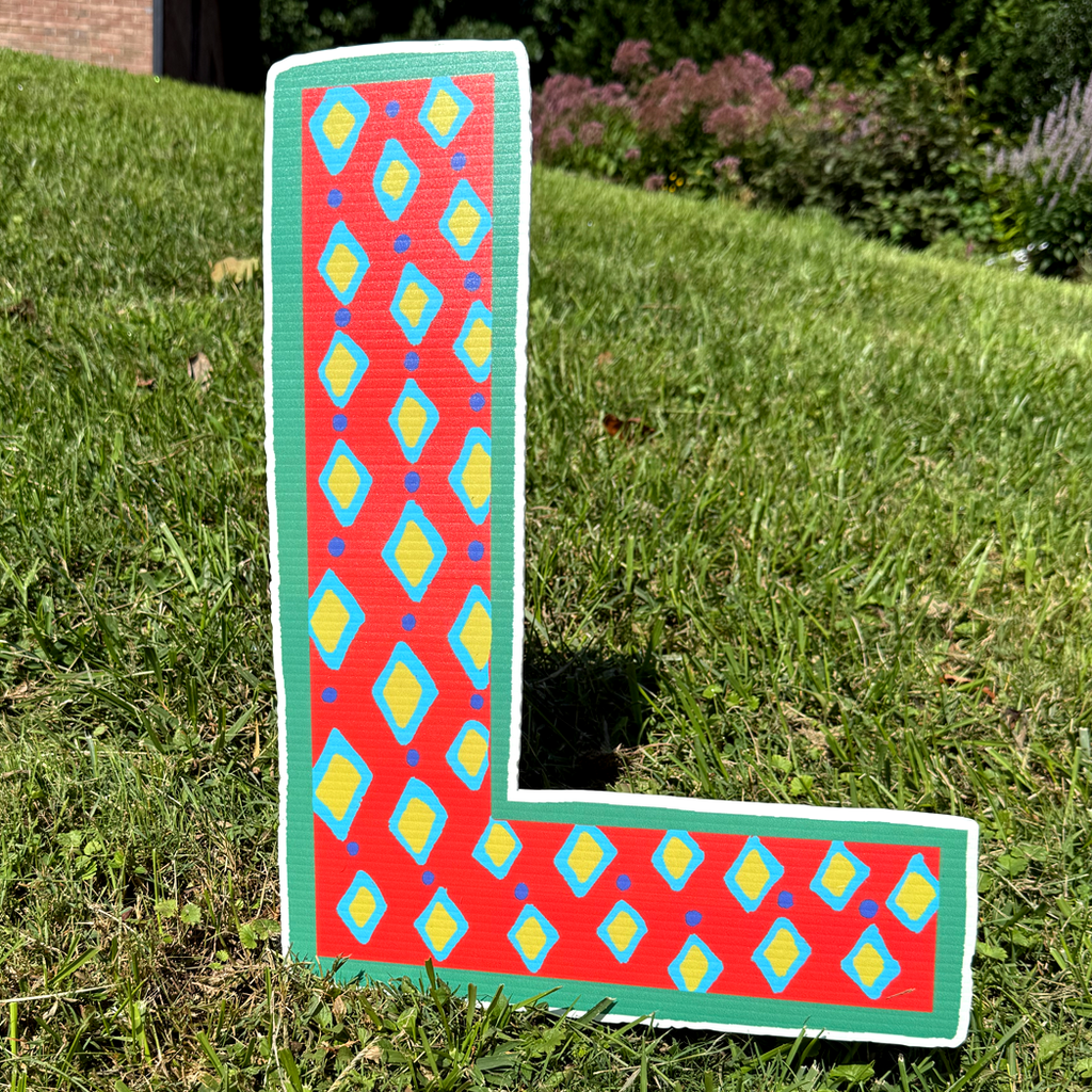Personalized Alphabet - Stripes & Polka Dots