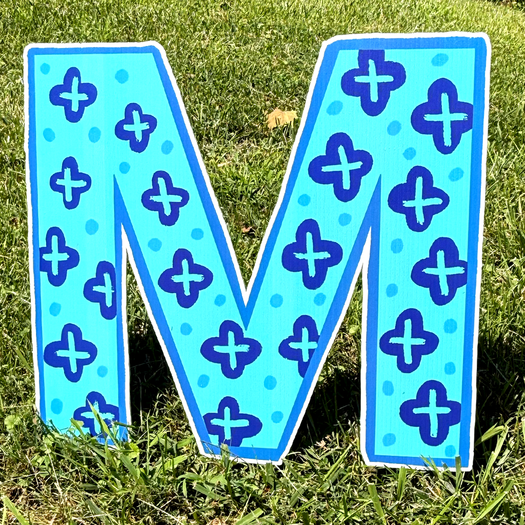 Personalized Alphabet - Stripes & Polka Dots