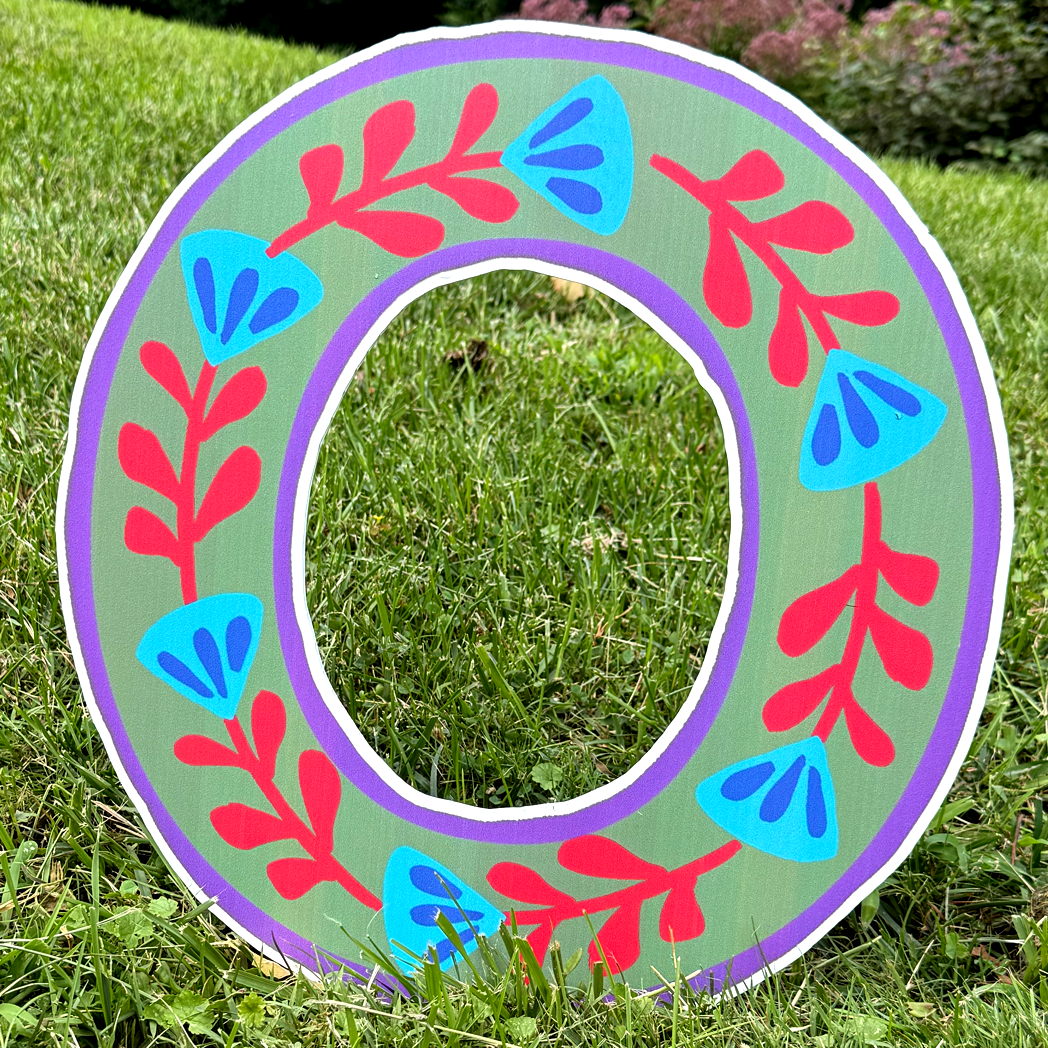 Personalized Alphabet - Floral
