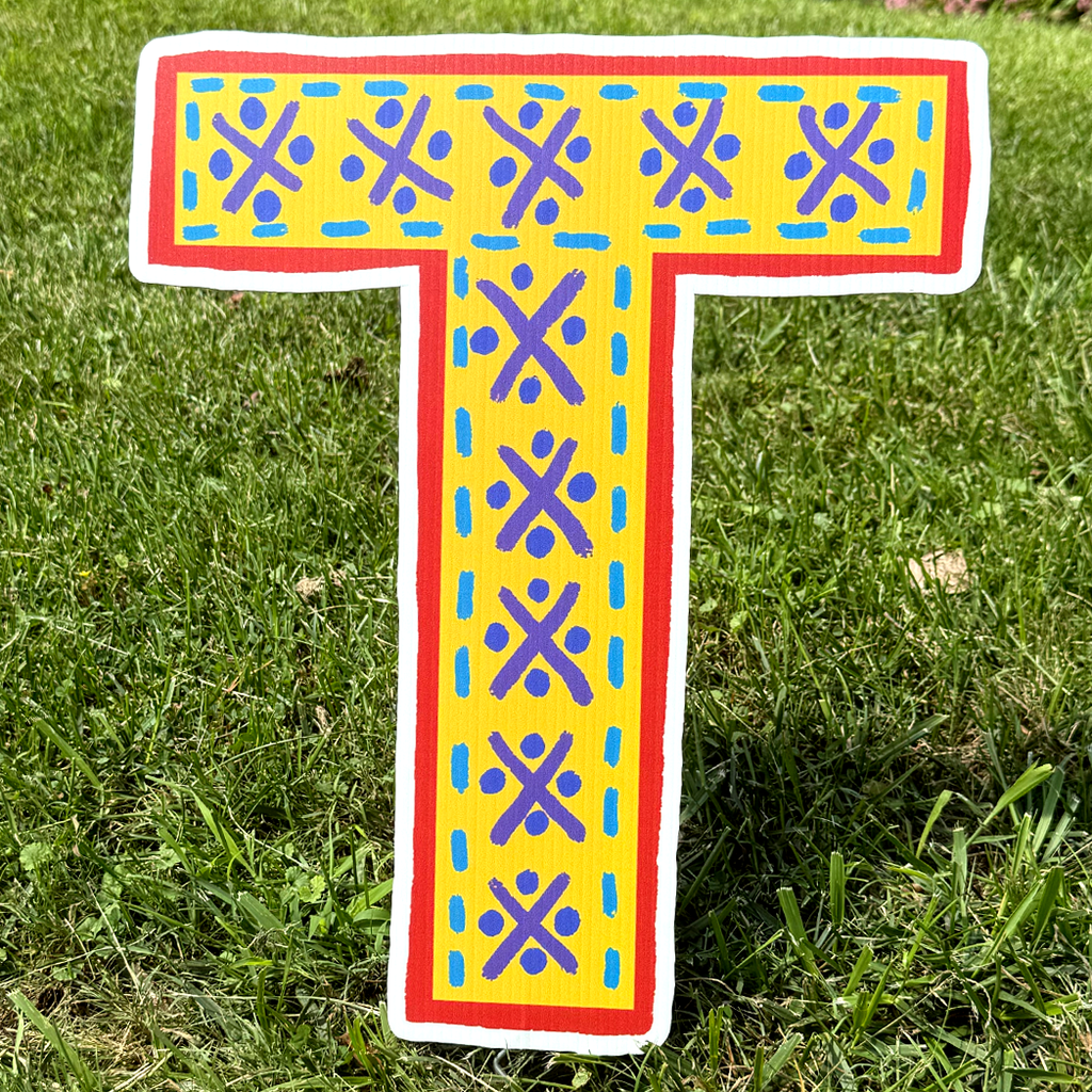 Personalized Alphabet - Stripes & Polka Dots