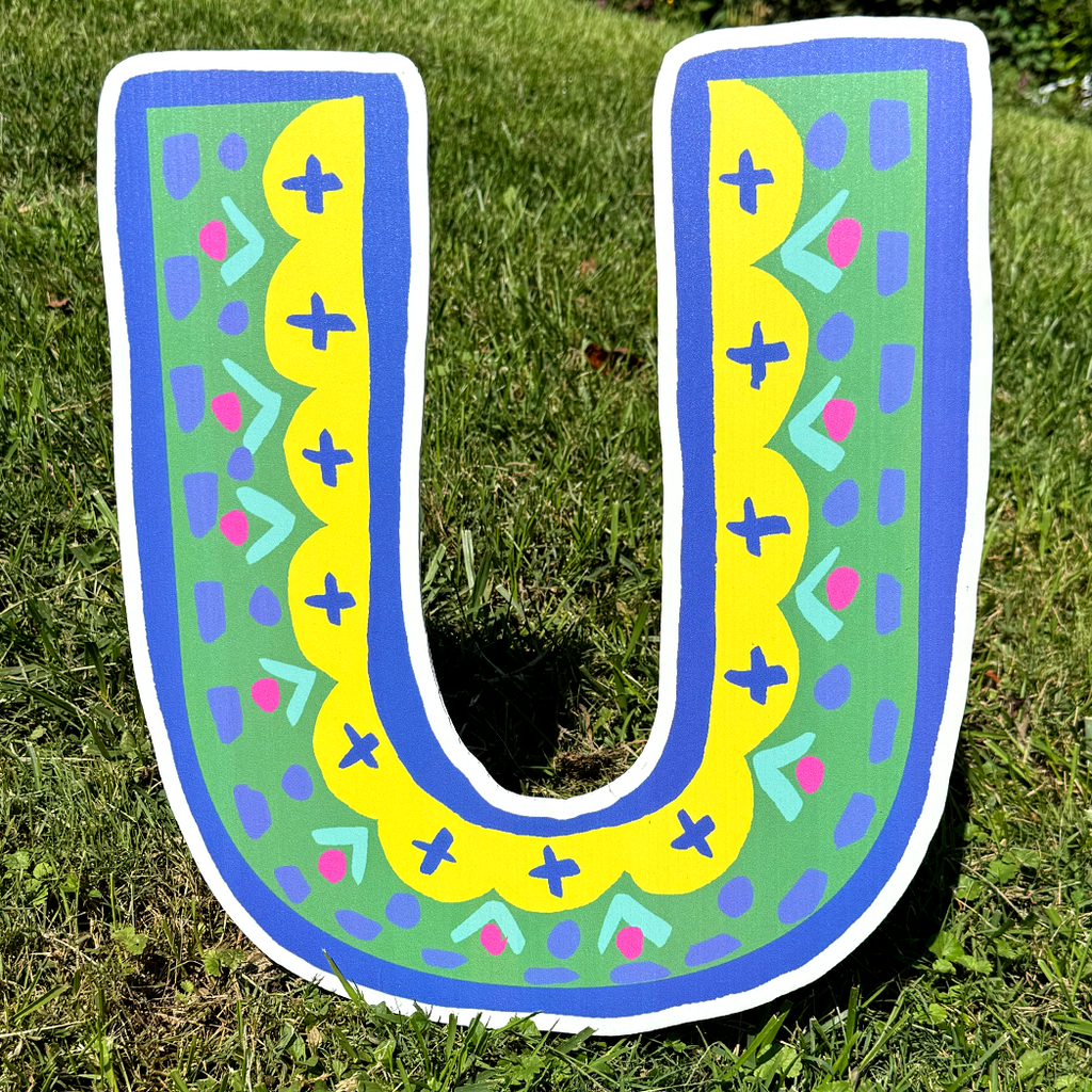 Personalized Alphabet - Floral