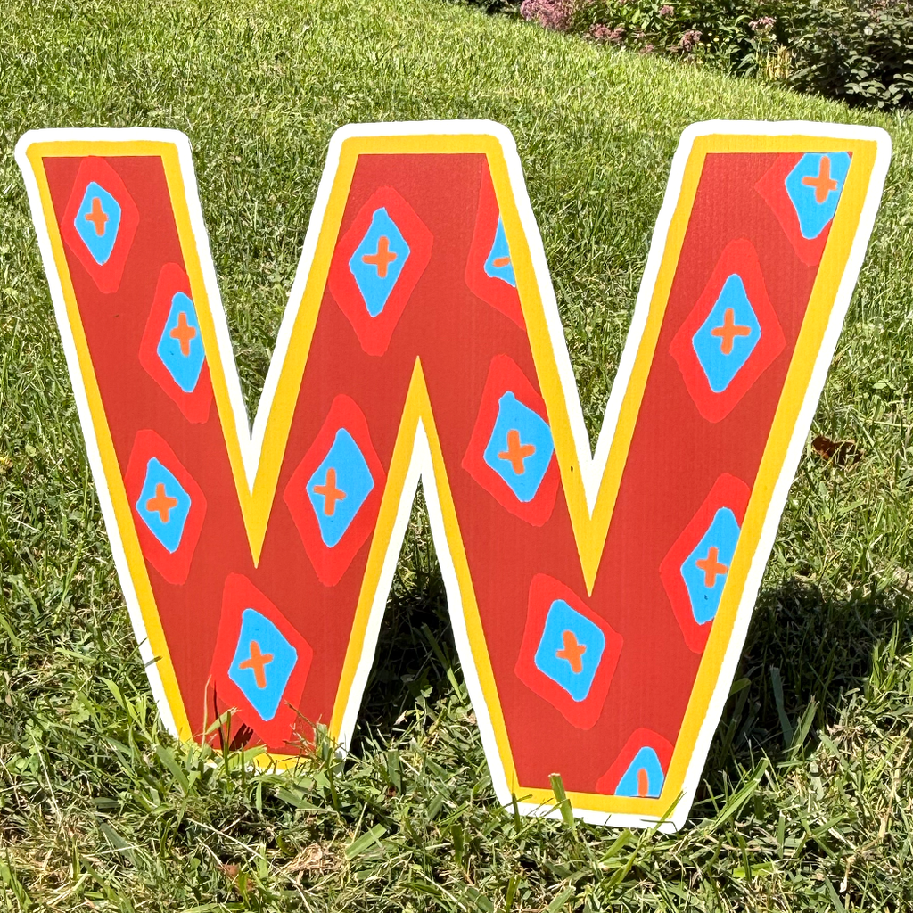 Personalized Alphabet - Stripes & Polka Dots