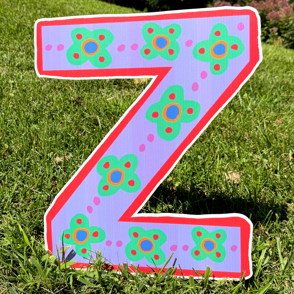 Personalized Alphabet - Floral